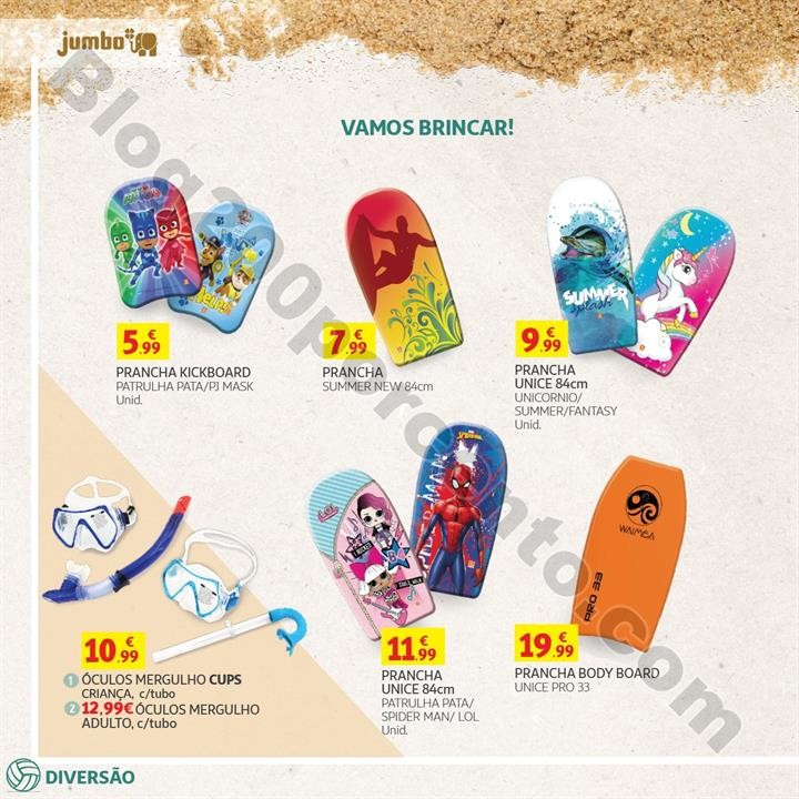 Especial Praia e Campismo JUMBO Promoções de 10 