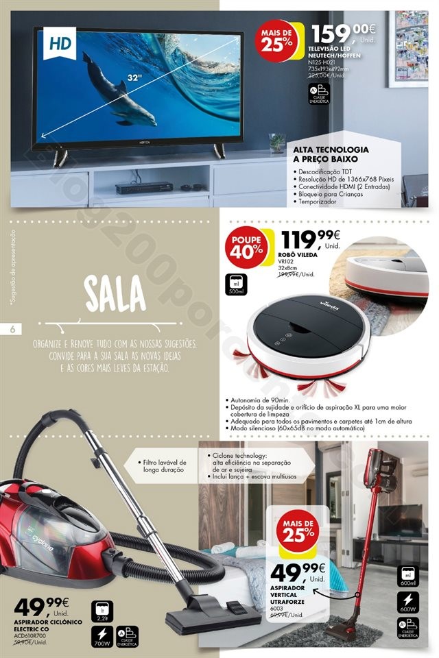 Antevisão Folheto PINGO DOCE Bazar promoções de