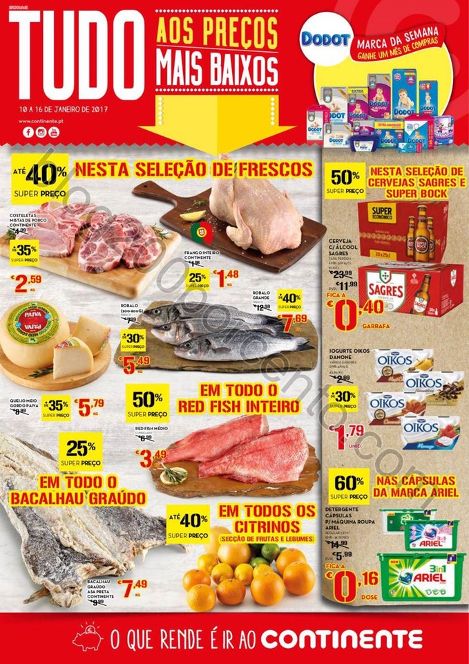 Antevisão Folheto CONTINENTE Promoções de 10 a 