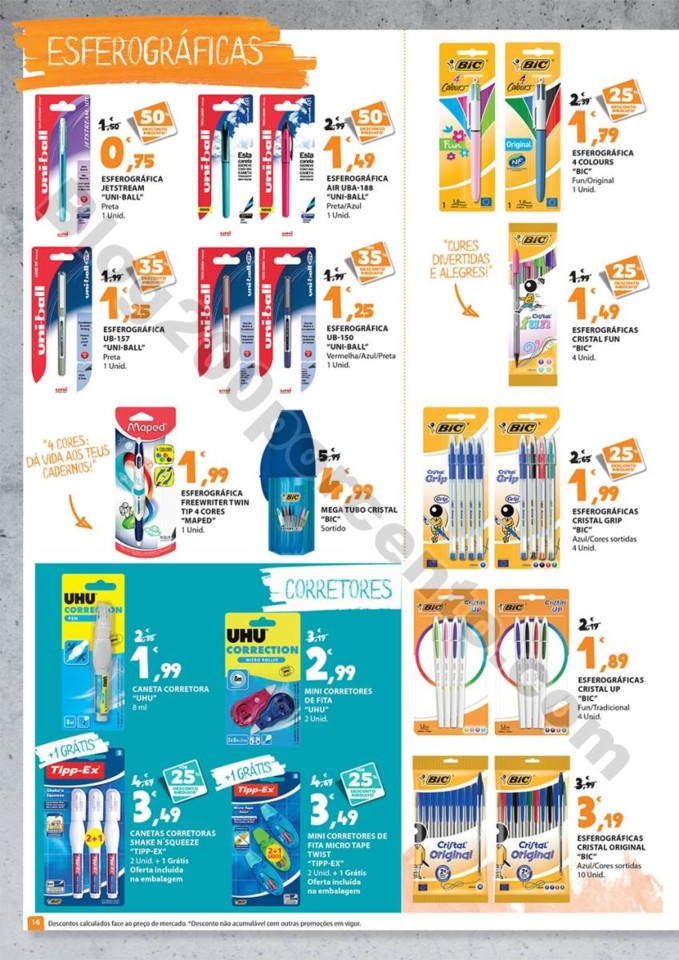 Antevisão Folheto E-LECLERC Regresso às aulas p