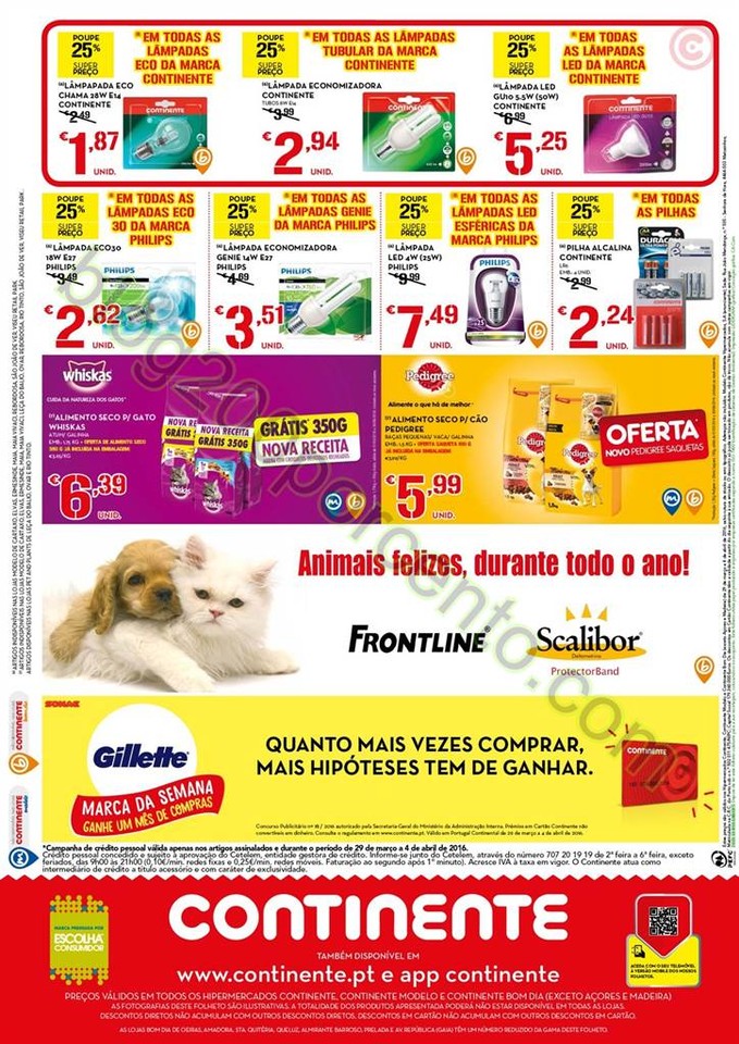Antevisão Folheto CONTINENTE promoções de 29 ma