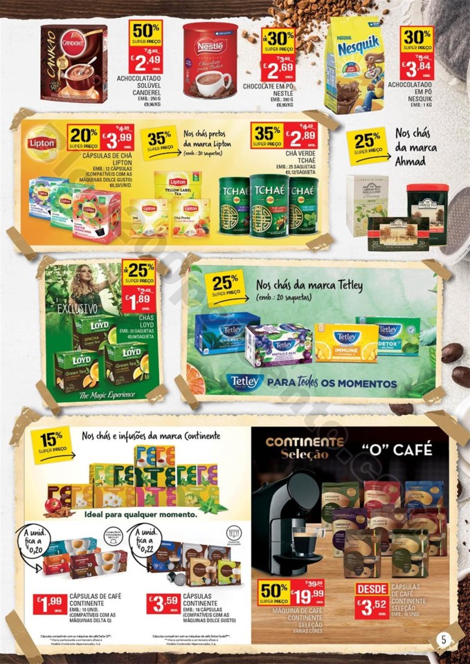 Antevisão Folheto CONTINENTE Doce Promoções a p