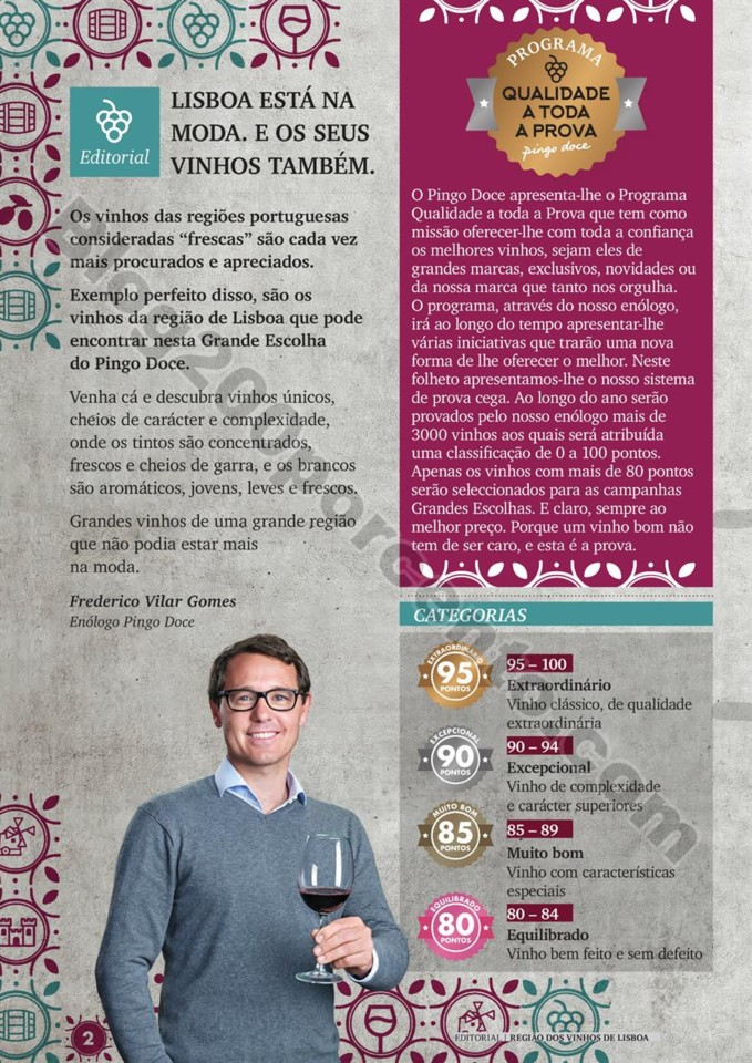 Antevisão Folheto PINGO DOCE Vinhos Promoções d