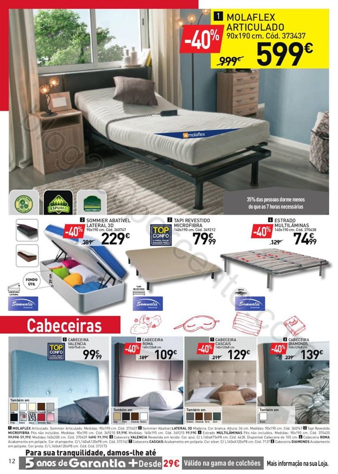 Novo Folheto CONFORAMA promoções de 9 a 23 fever