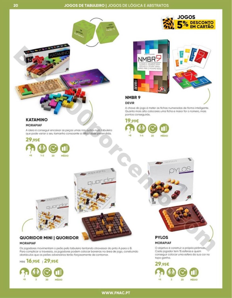 Antevisão Folheto FNAC Especial jogos tabuleiro p