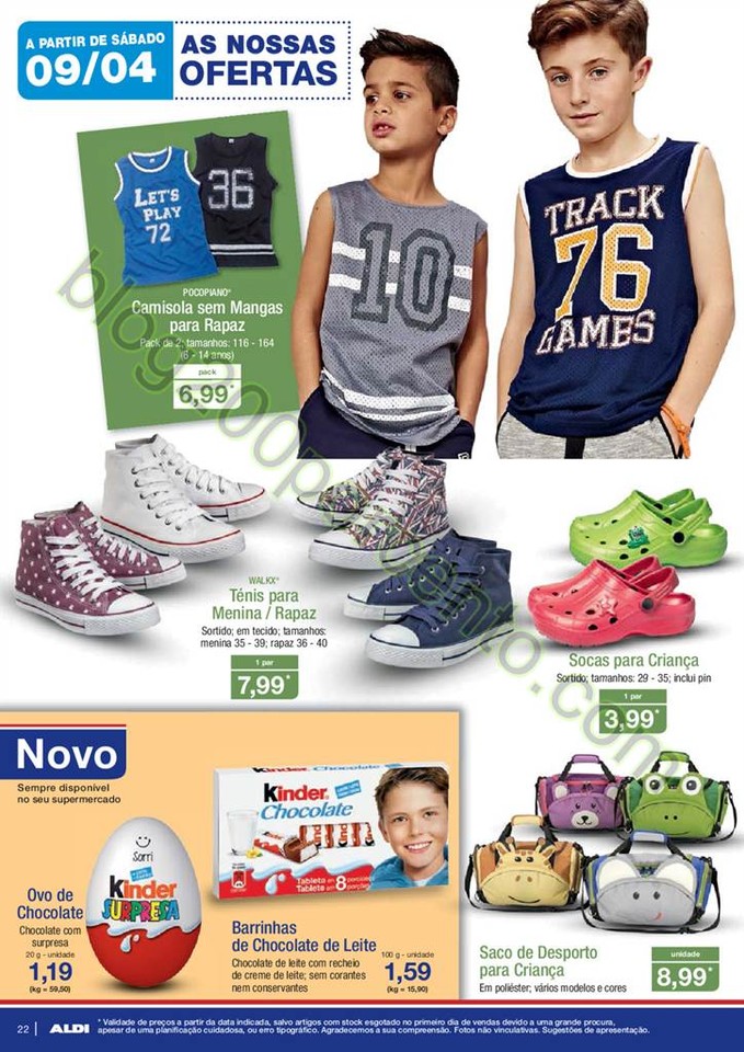 Antevisão Folheto ALDI Promoções a partir de 6 