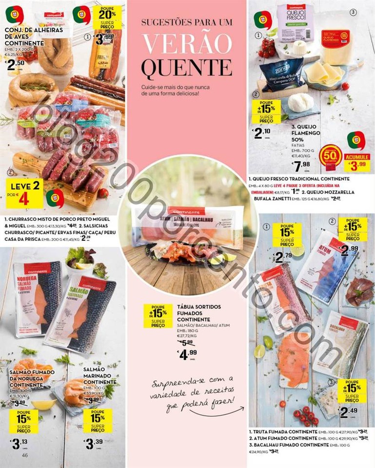 Antevisão Folheto CONTINENTE Verão promoções d
