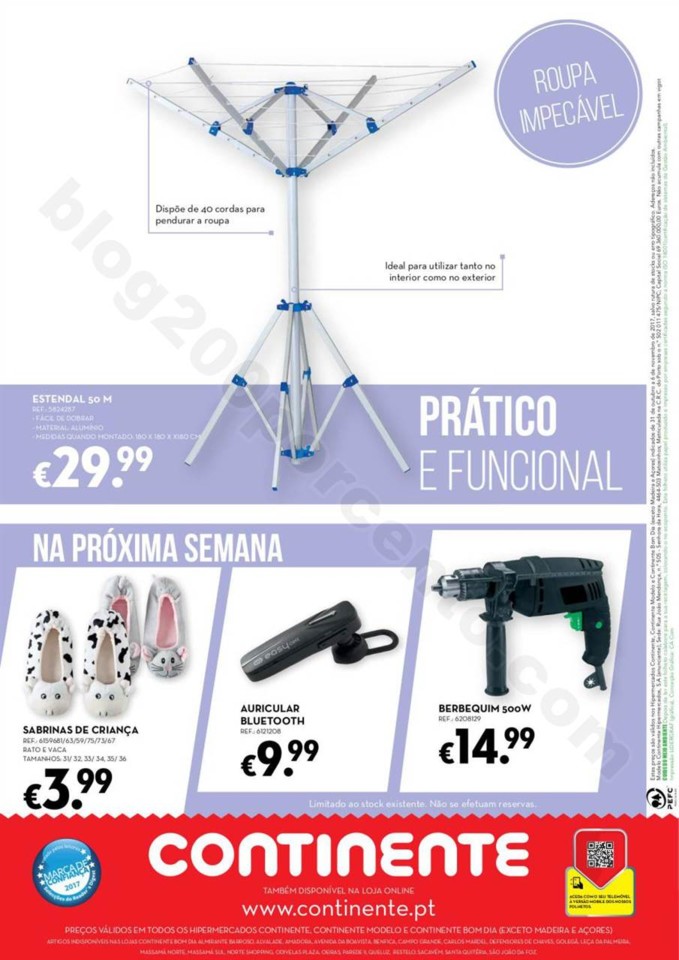 Antevisão Folheto CONTINENTE Bazarão de 31 outub