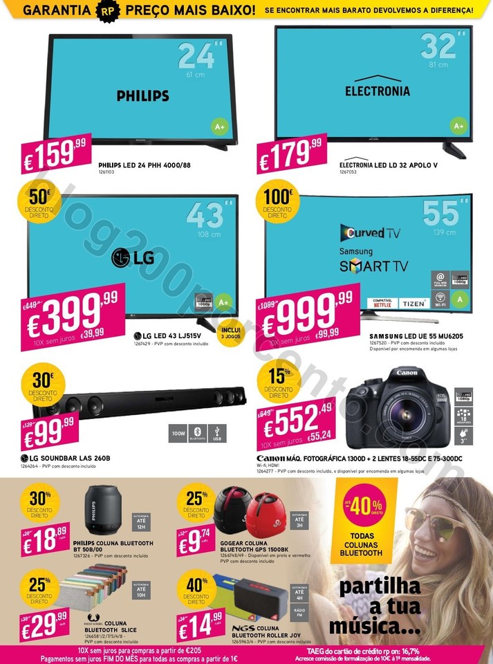 Antevisão Folheto RADIO POPULAR Promoções de 6 