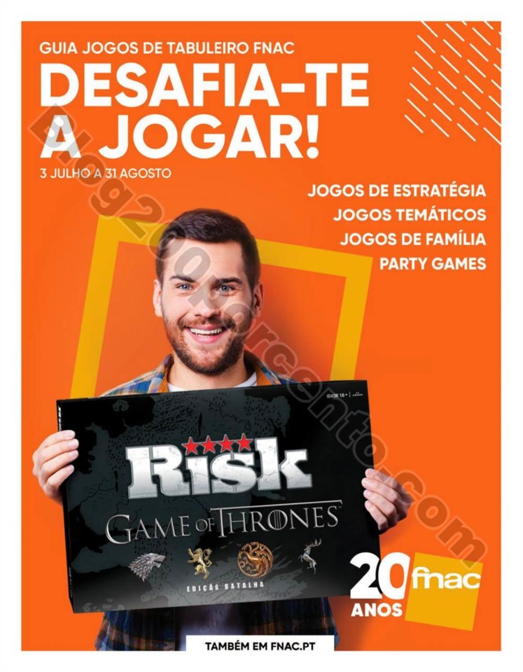 Antevisão Folheto FNAC Especial jogos tabuleiro p