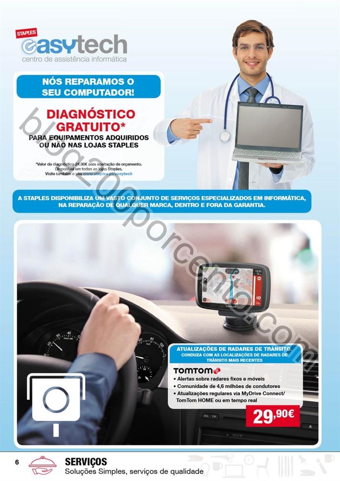 Antevisão Folheto STAPLES Produtividade de 6 a 18