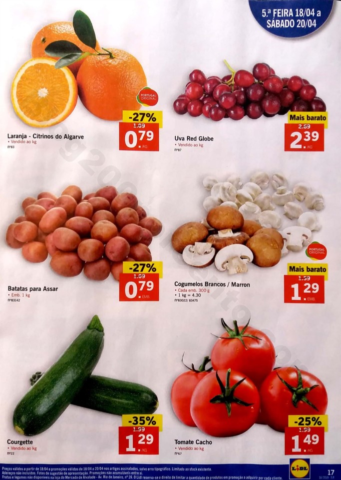 antevisao folheto lidl promocoes páscoa de 15 a 2