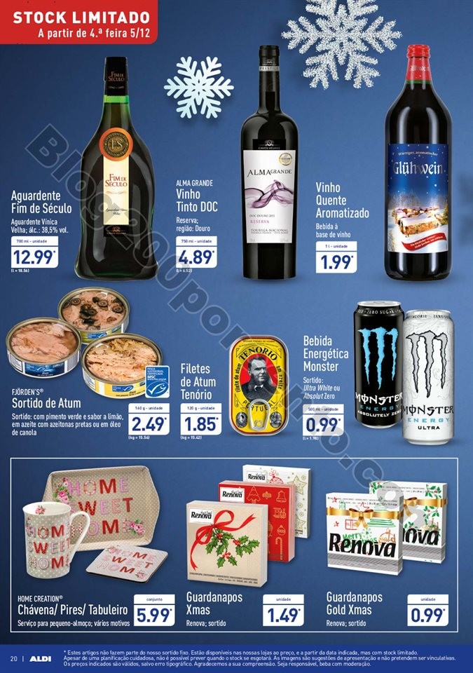 Antevisão Folheto ALDI Promoções a partir de 5 