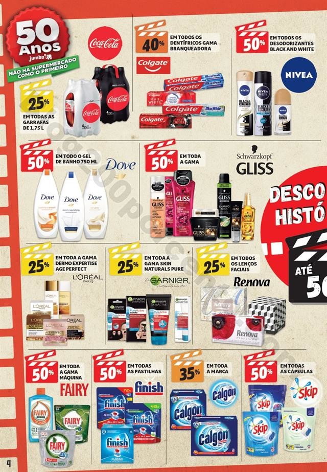 Antevisão Folheto JUMBO 50º Aniversário Promoç