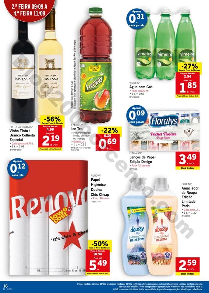 Antevisão Folheto LIDL Promoções a partir de 9 