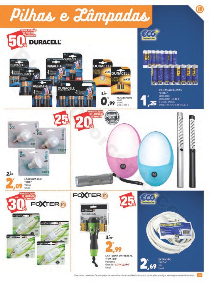 Antevisão Folheto E-LECLERC Promoções de 14 a 2