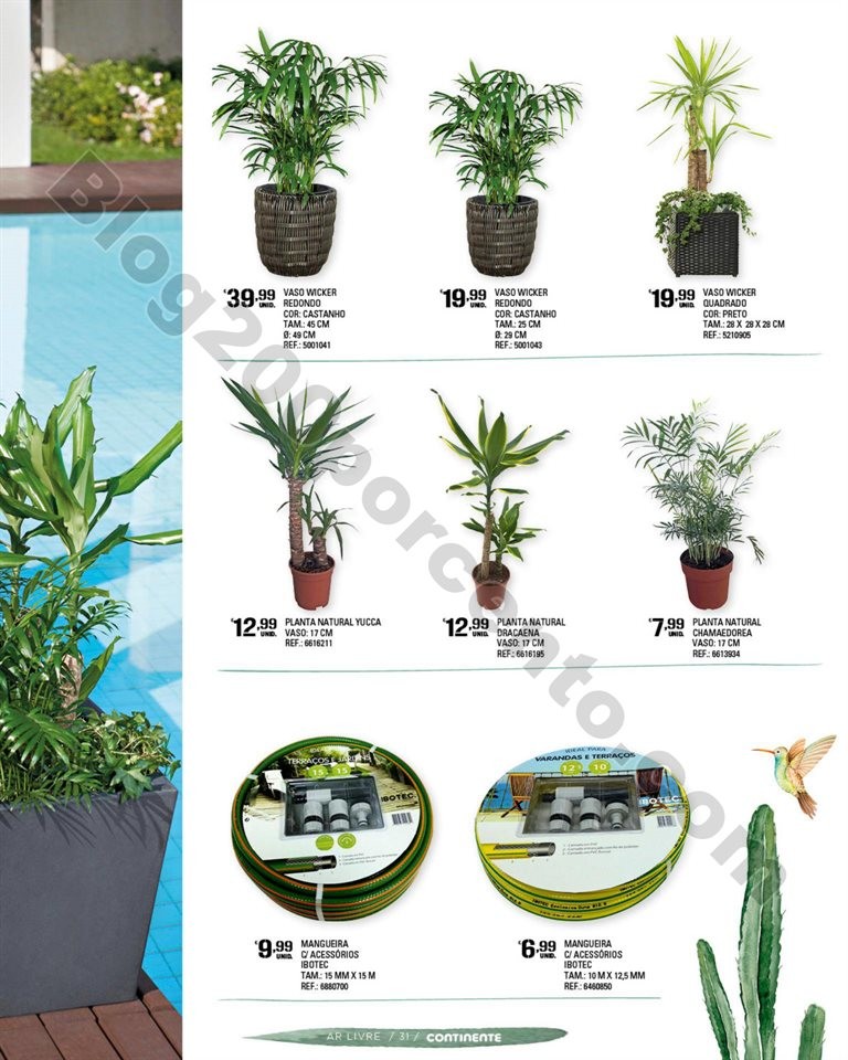 Antevisão Folheto CONTINENTE Feira ar livre promo