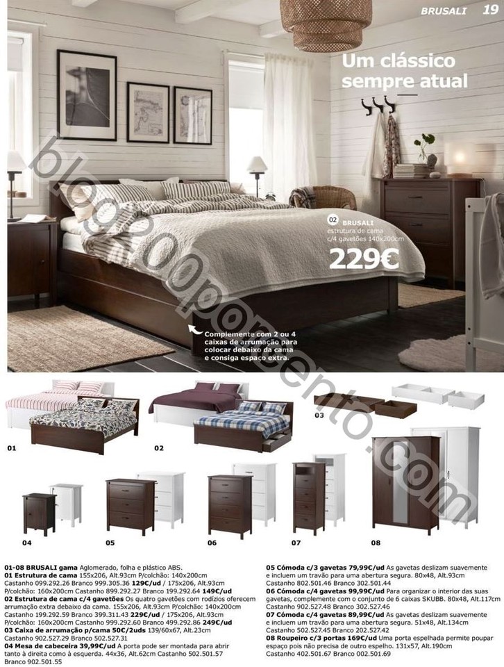 Novo Catálogo IKEA Quartos promoções até 31 ju