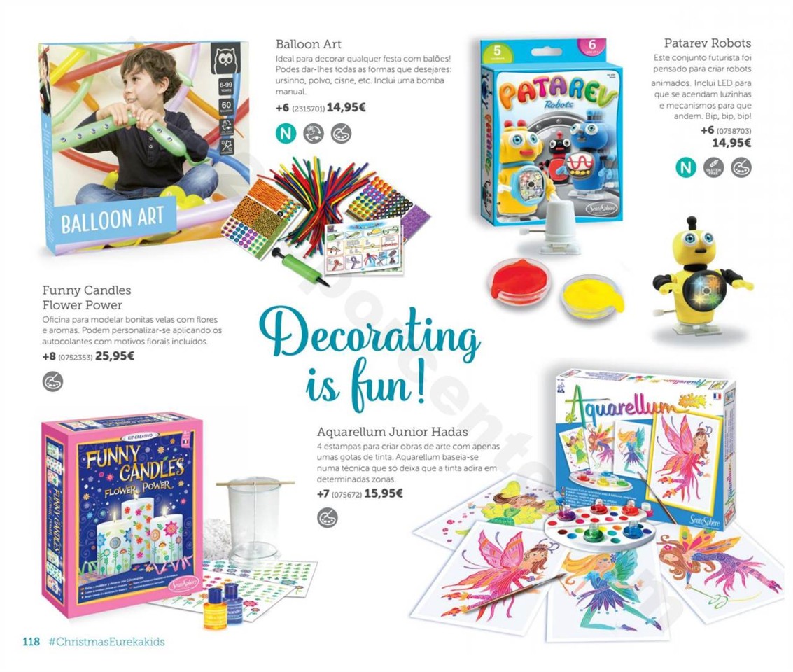 Antevisão Folheto Brinquedos EUREKAKIDS Natal 201
