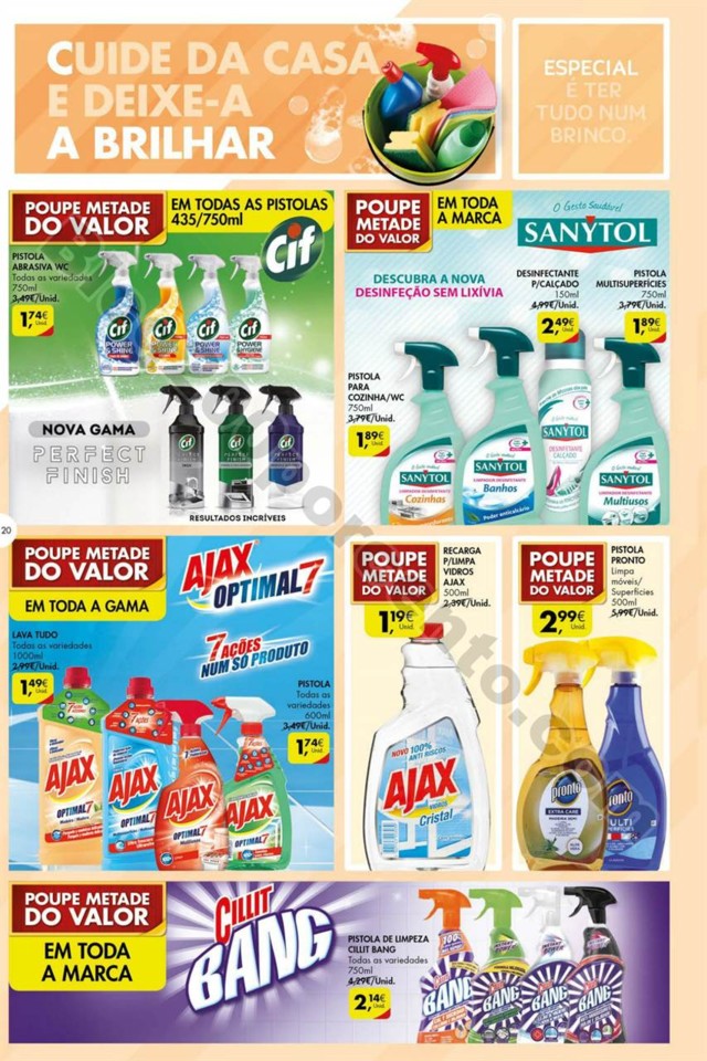 Antevisão Folheto PINGO DOCE Extra Higiene e limp