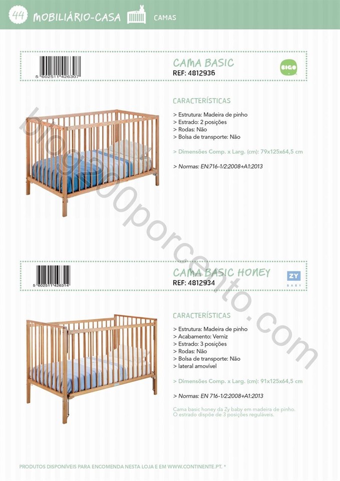 Catálogo técnico puericultura CONTINENTE Promoç