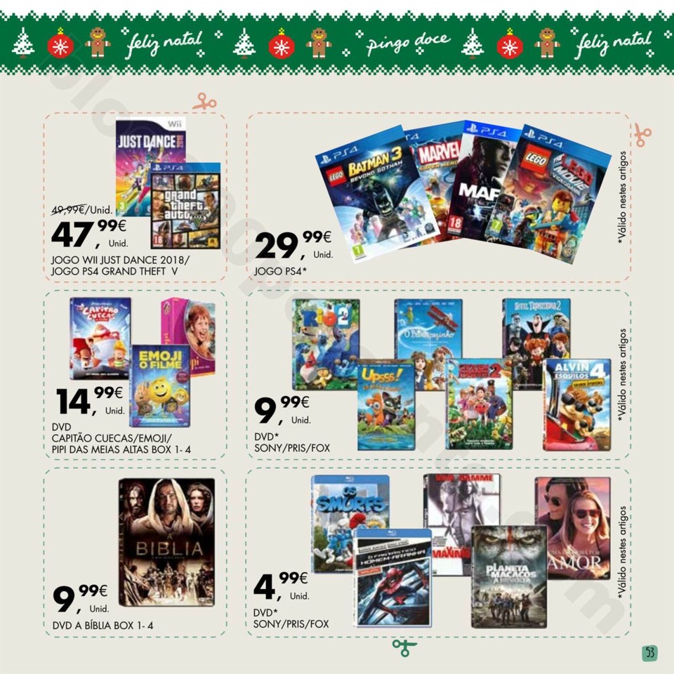 Antevisão Folheto PINGO DOCE Brinquedos Natal at