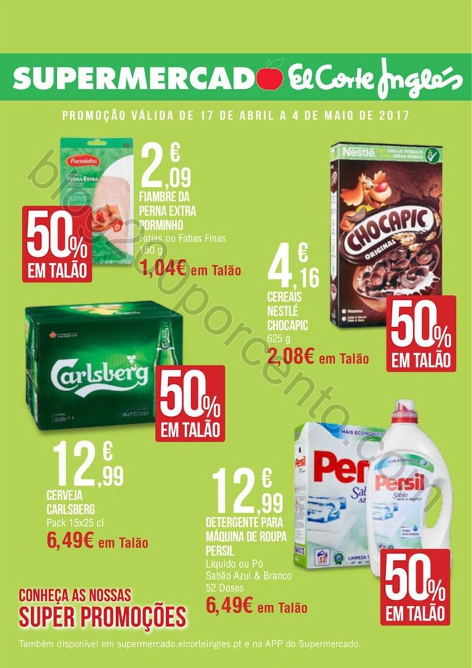 Antevisão Folheto EL CORTE INGLÊS Promoções de