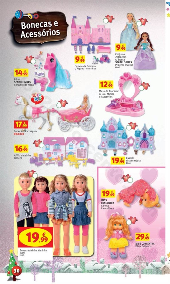 Antevisão Folheto JUMBO Brinquedos Natal promoç