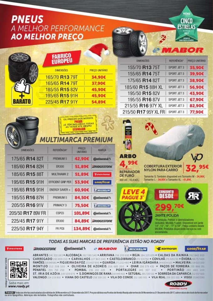 Antevisão Folheto ROADY Promoções de 30 novembr