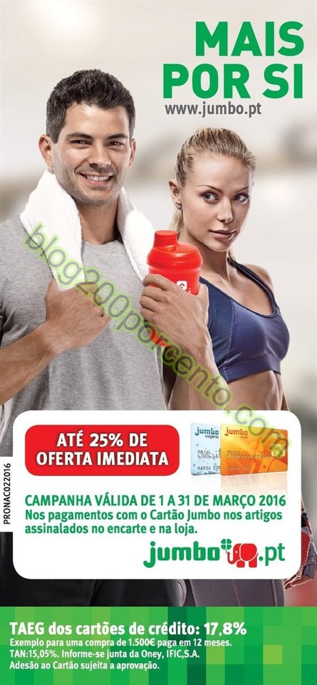 Antevisão Folheto JUMBO promoções de 1 a 31 mar