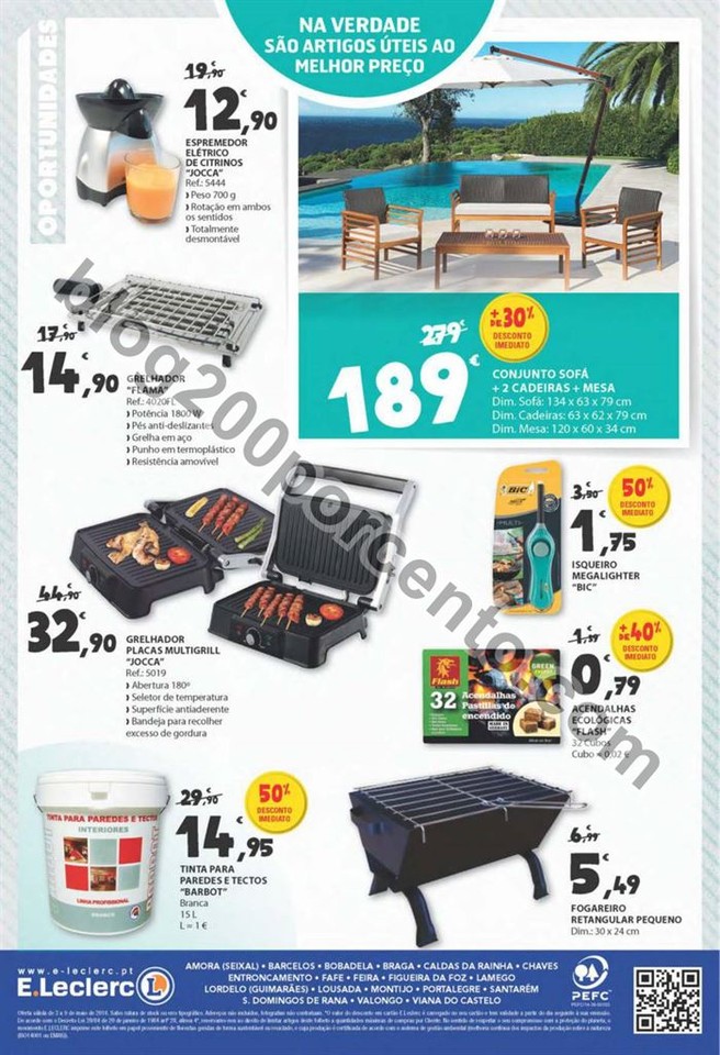 Antevisão Folheto E-LECLERC Promoções de 3 a 9 