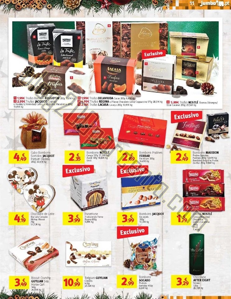 Antevisão Folheto JUMBO Presentes Natal de 27 nov