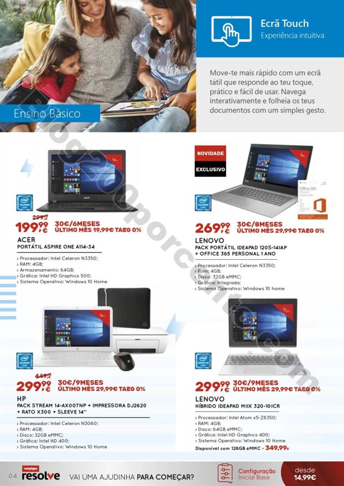 Antevisão Folheto WORTEN Regresso às aulas promo