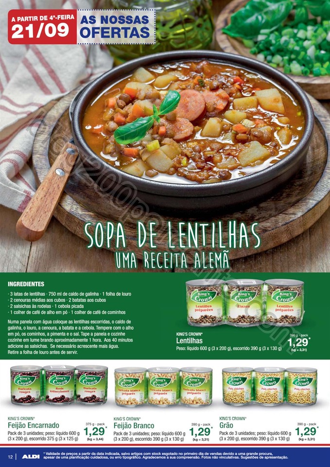 Antevisão Folheto ALDI Promoções a partir de 21