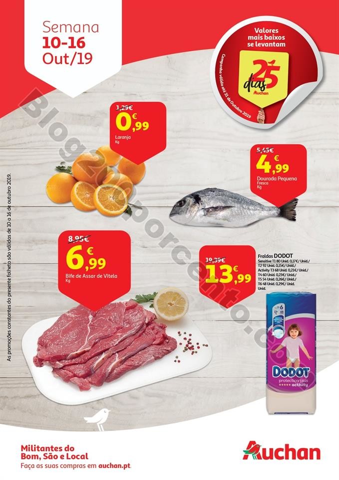 Antevisão Folheto AUCHAN Semana Louca 10 a 16 out