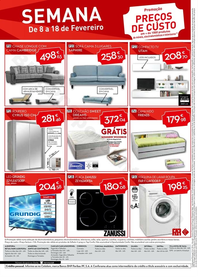 Antevisão Folheto CONFORAMA Promoções de 7 a 28