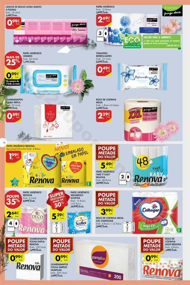 Antevisão Folheto PINGO DOCE Limpeza e Higiene Pr