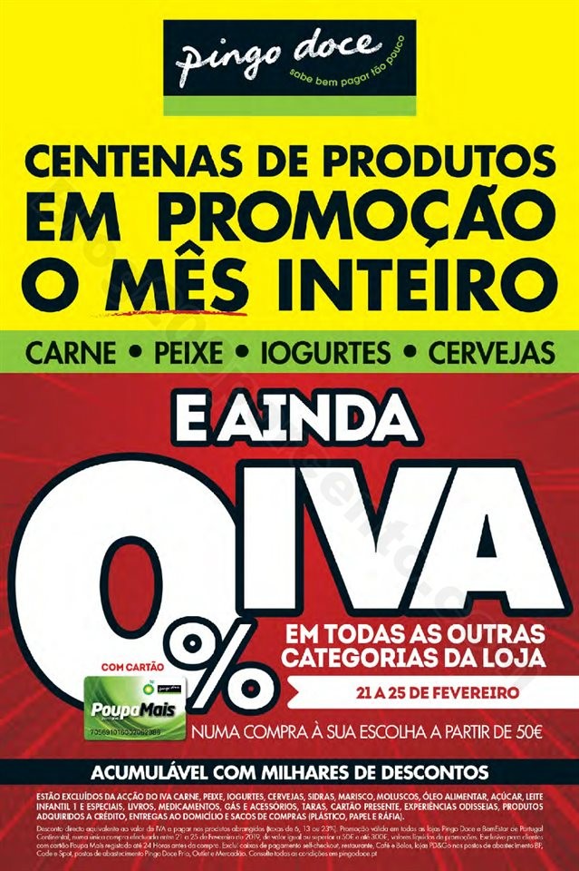Antevisão Folheto Fim de semana PINGO DOCE 21 a 2