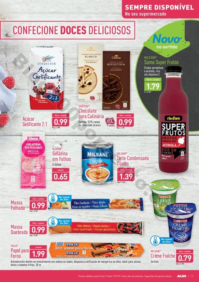 Antevisão Folheto ALDI Promoções a partir de 11