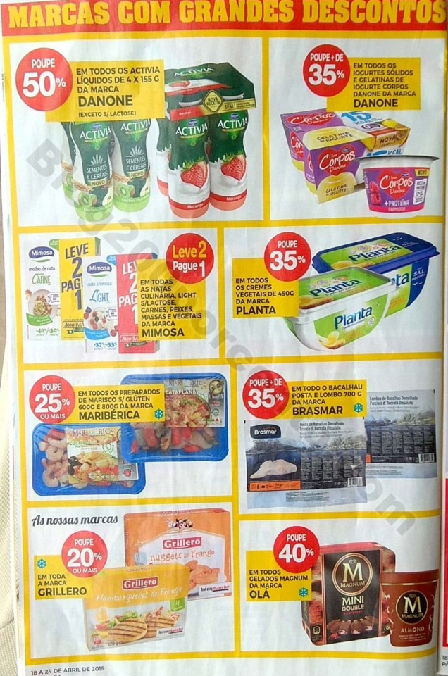 Intermarché Folheto promoções de 18 a 24 abril 