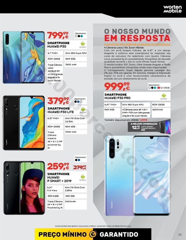 Antevisão Folheto WORTEN Mobile Promoções de 27