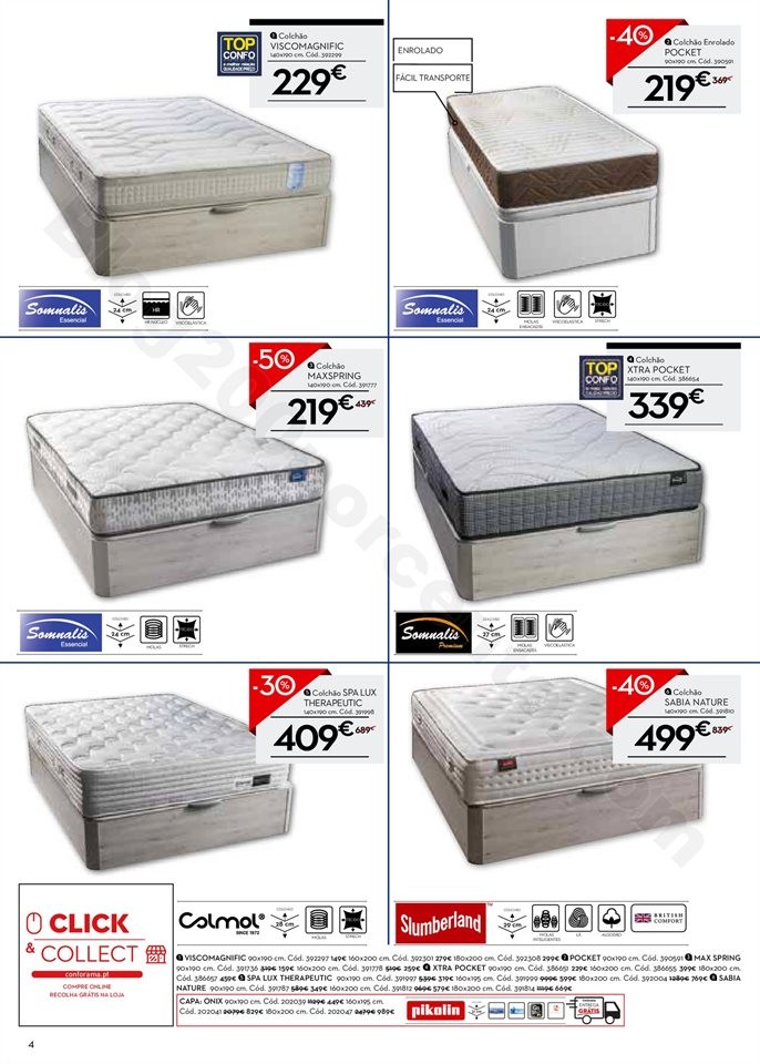 Novo Folheto CONFORAMA promoções até 21 feverei