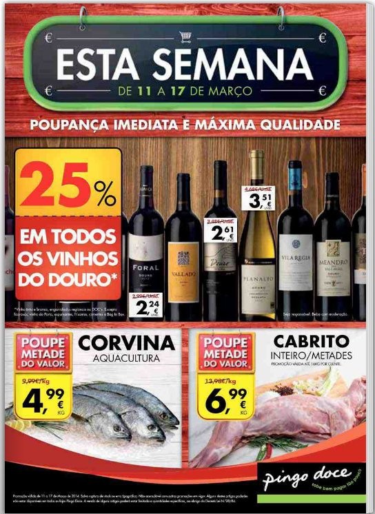 Antevisão folheto | PINGO DOCE | de 11 a 17 março - Online