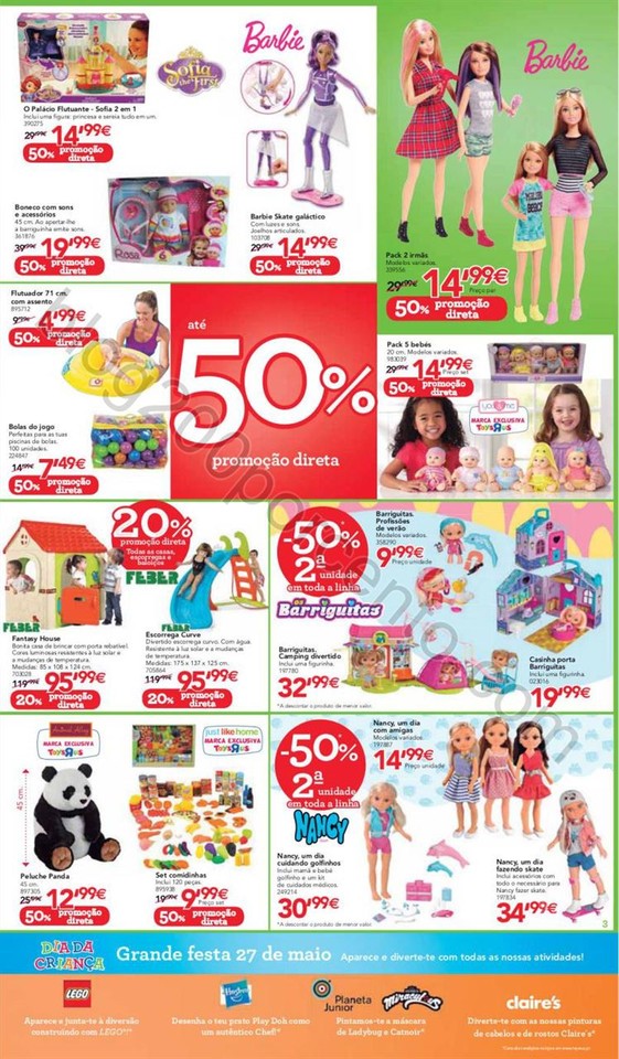 Antevisão Folheto TOYSRUS Extra Dia da Criança d