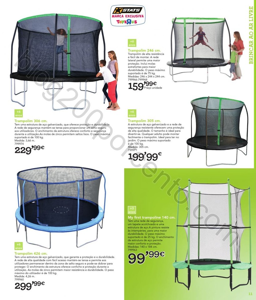 Antevisão Folheto TOYSRUS Ar Livre promoções de