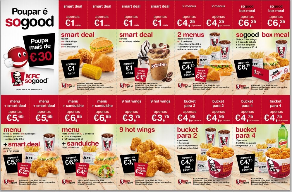 Novos Vales | KFC | até 15 abril 2014