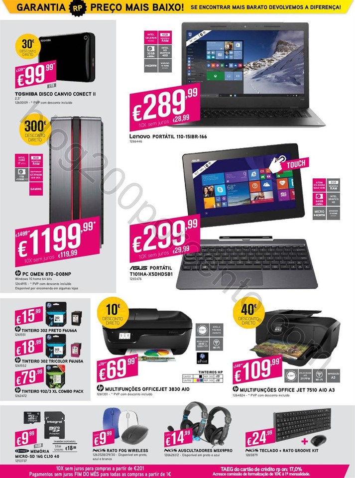 Antevisão Folheto RADIO POPULAR Promoções de 30