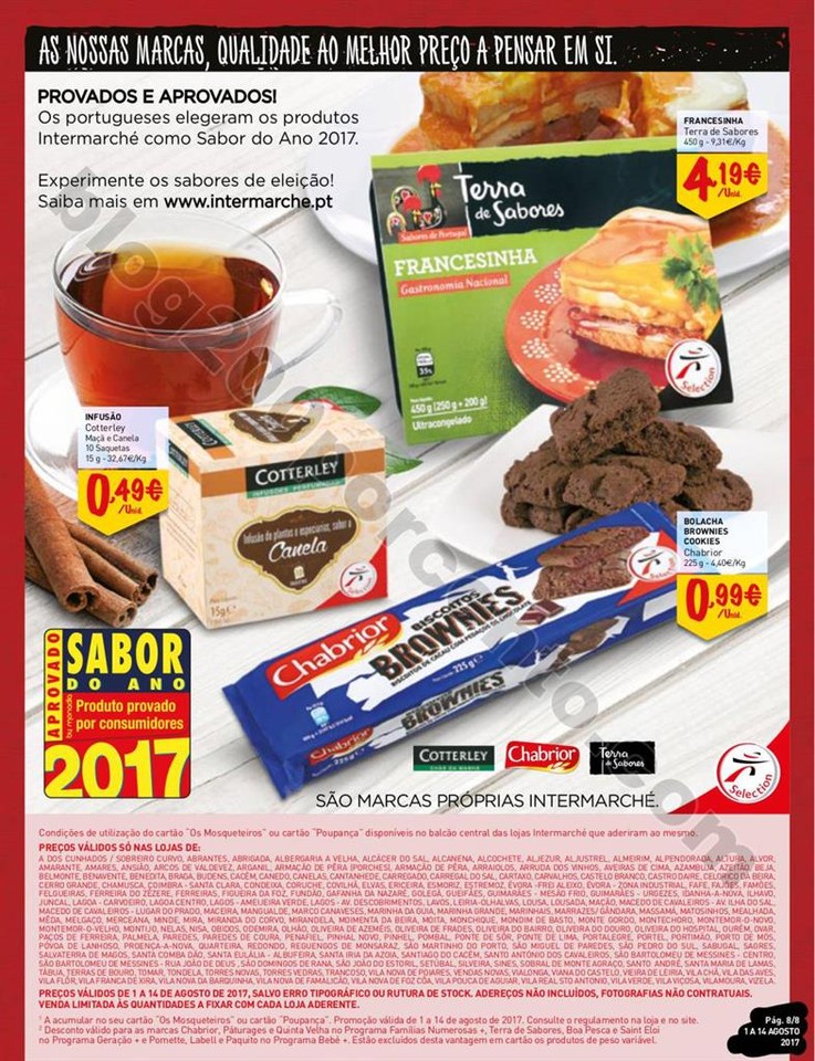 Antevisão Folheto Extra INTERMARCHÉ Nossas Marca