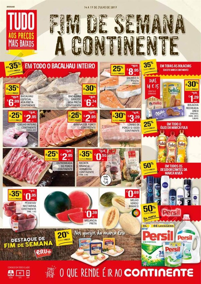 ANtevisão Folheto CONTINENTE Fim de semana de 14 