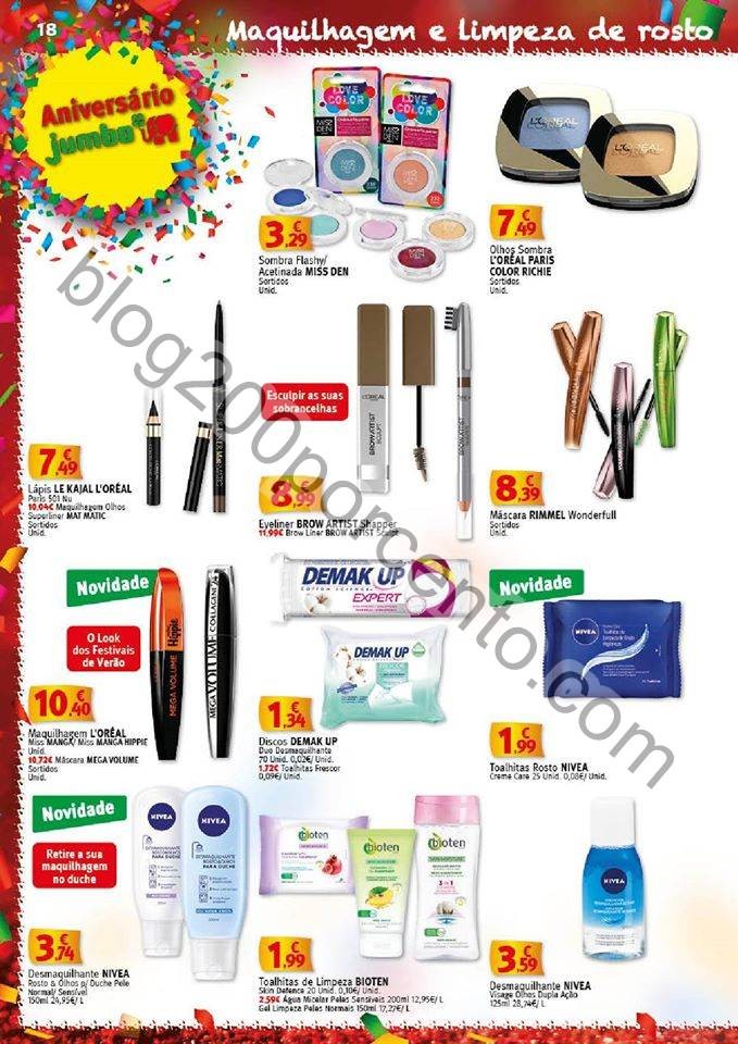 Antevisão Folheto JUMBO Aniversário promoções 